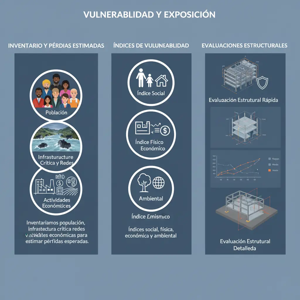 Análisis de vulnerabilidad y exposición para estimación de pérdidas, criticidad y priorización de acciones